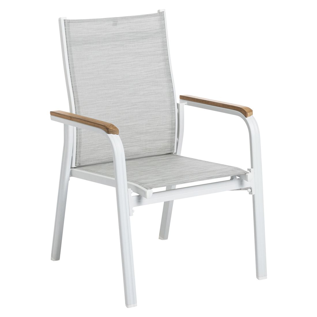 Kettler Granada Stapelsessel Aluminium/Outdoorgewebe