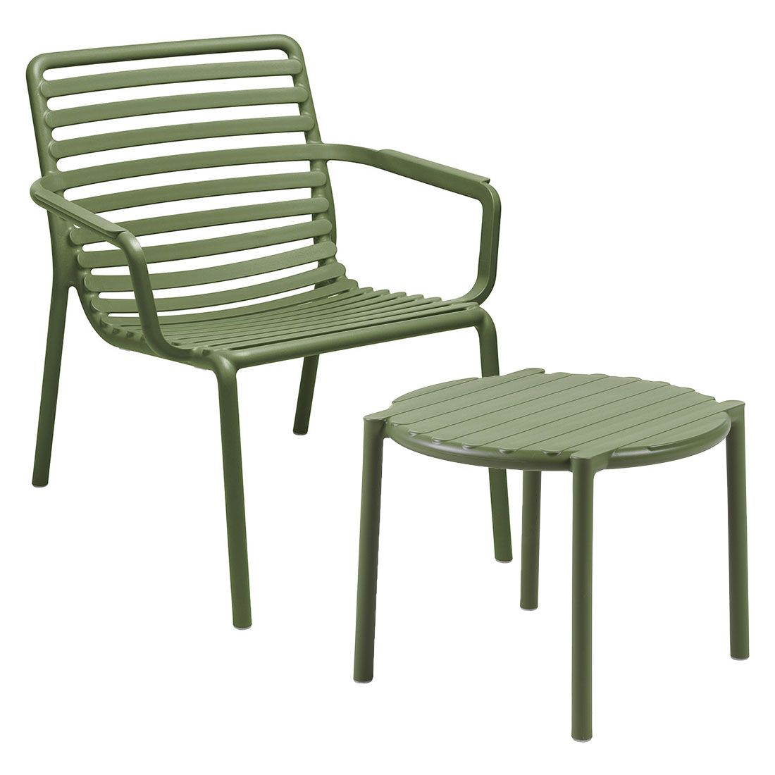 Nardi Doga Relax Loungeset inkl. Loungetisch Kunststoff