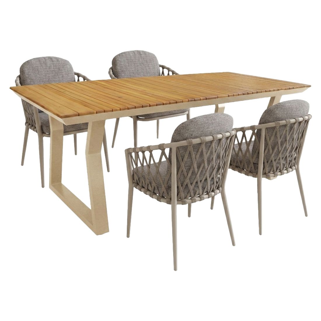 OUTLIV. Cairns Gartenmöbel-Set Tisch 200x90cm