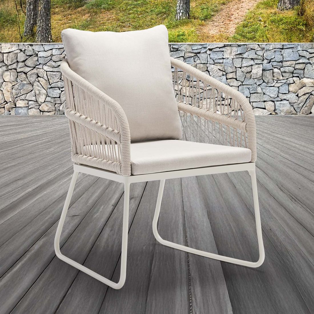 Musterring JustB! Gartensessel Aluminium/Kunstfaser