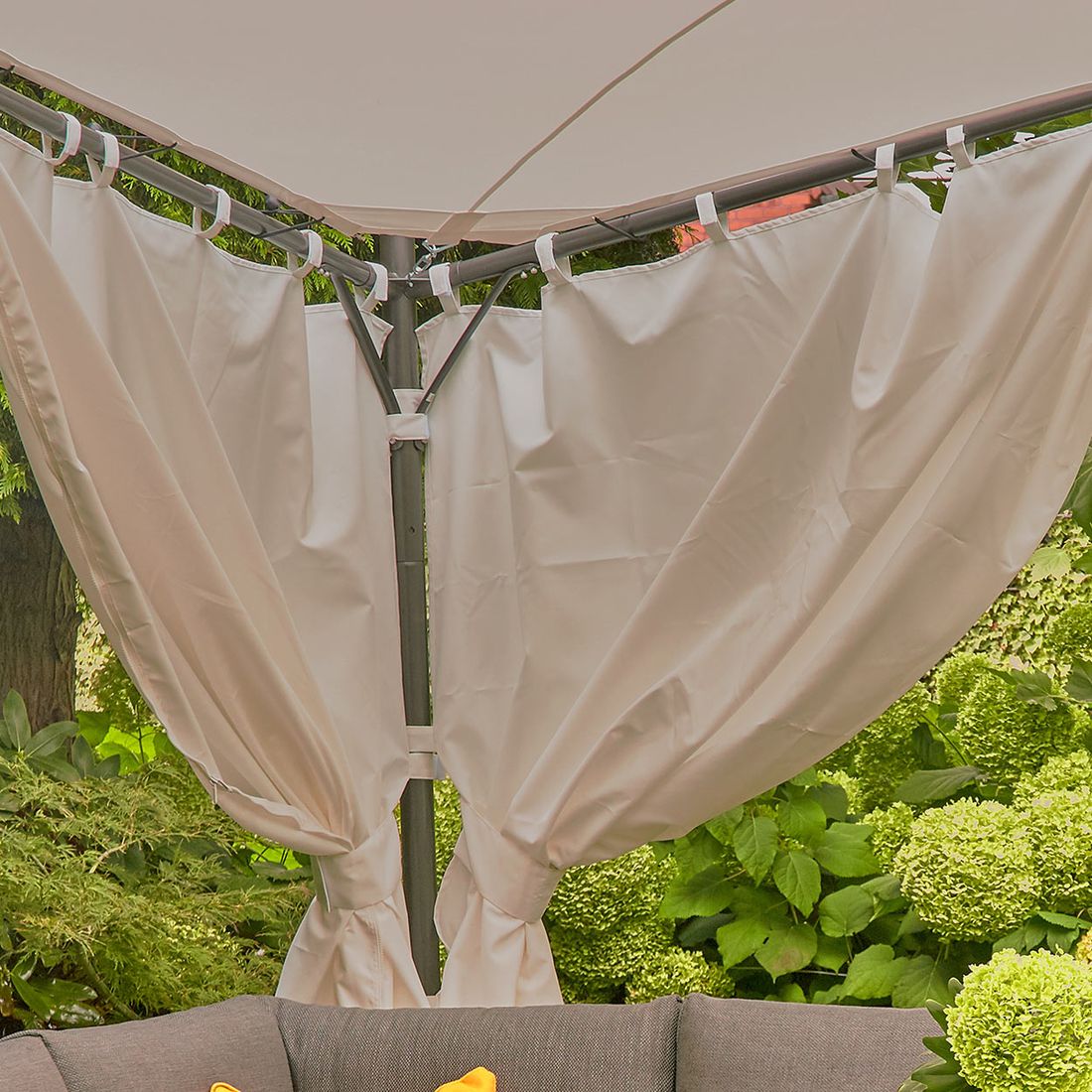 Siena Garden Berlino Seitenteile zu Gartenpergola Berlino 300x300cm Polyester