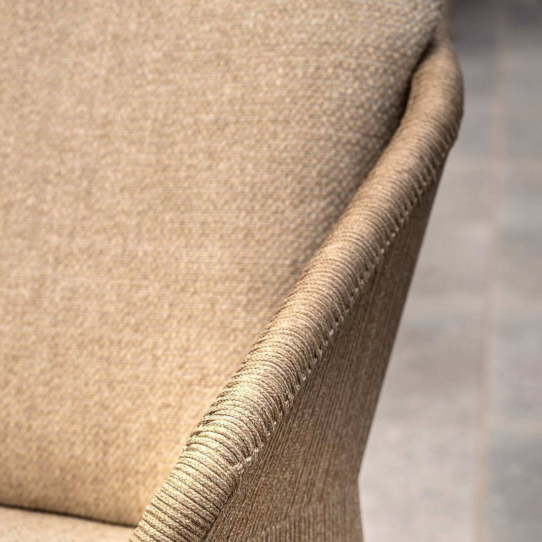 4Seasons Florence Loungesessel Aluminium/Rope/Olefin