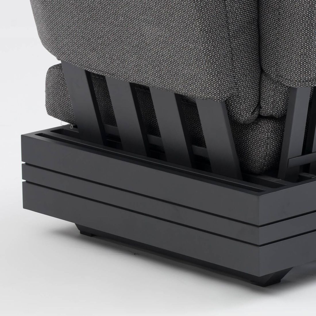 Zebra Cubo Neo Eck-/Endmodul Aluminium/Sunproof