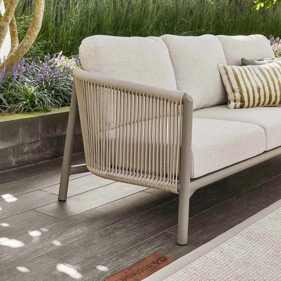 Apple Bee Bora Bora Loungeset inkl. Loungetisch Aluminium/Rope/Bee Wett