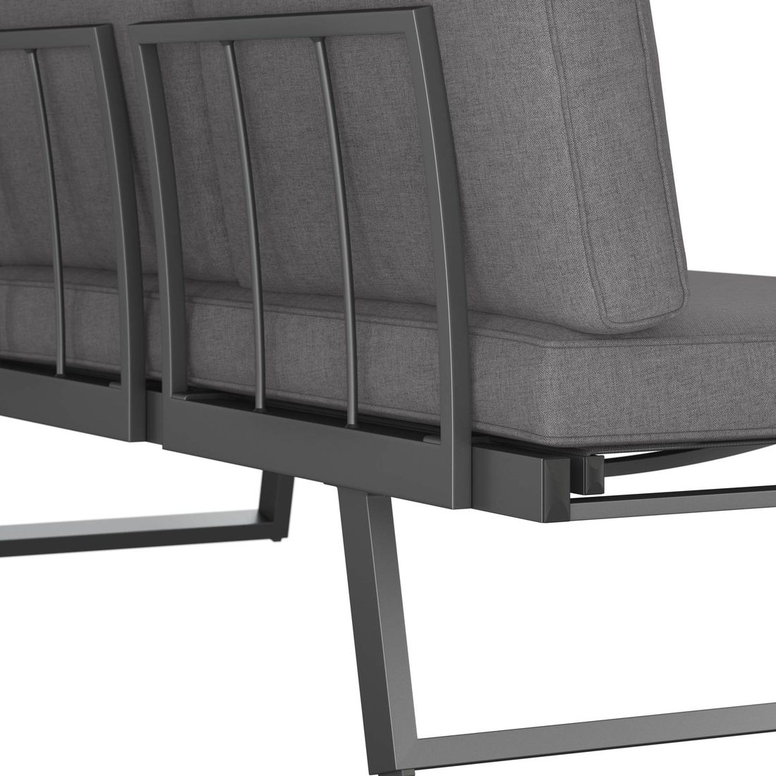OUTLIV. Lucca Gartenloungesofa Aluminium/Olefin