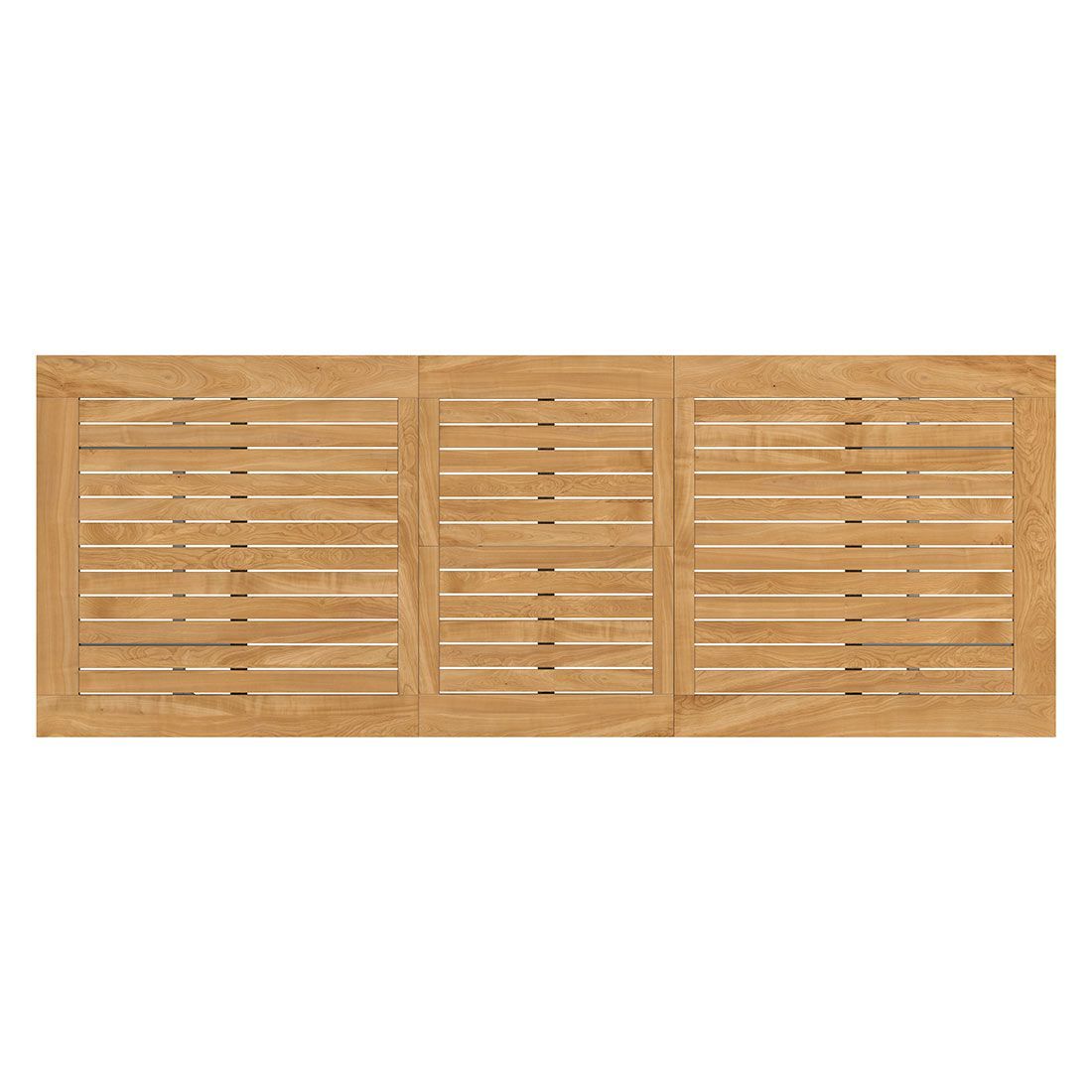 OUTLIV. Oviedo Ausziehtisch 180/240x90cm Edelstahl/Teak