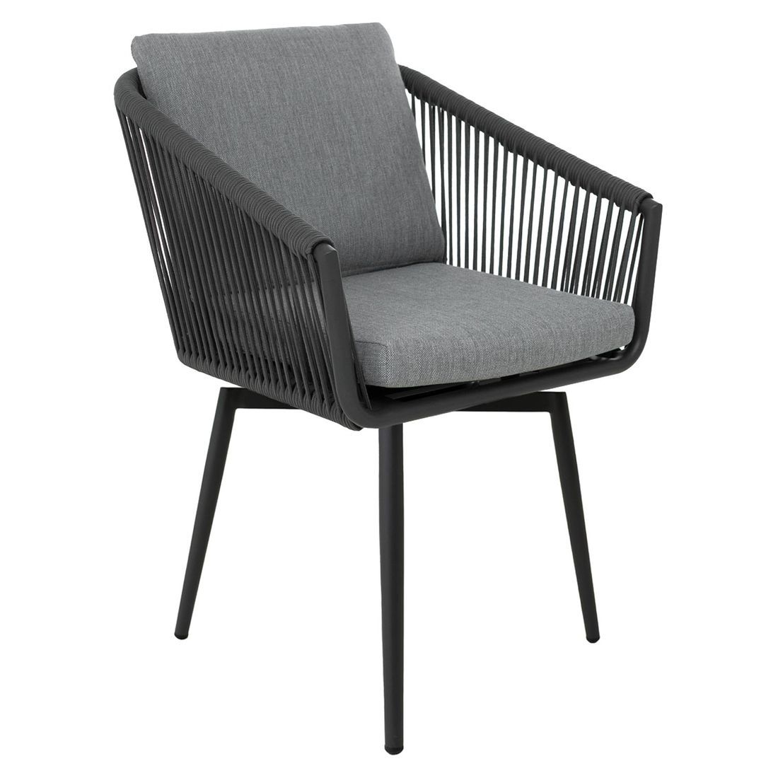 OUTLIV. Alex Gartensessel drehbar Aluminium/Rope/Olefin