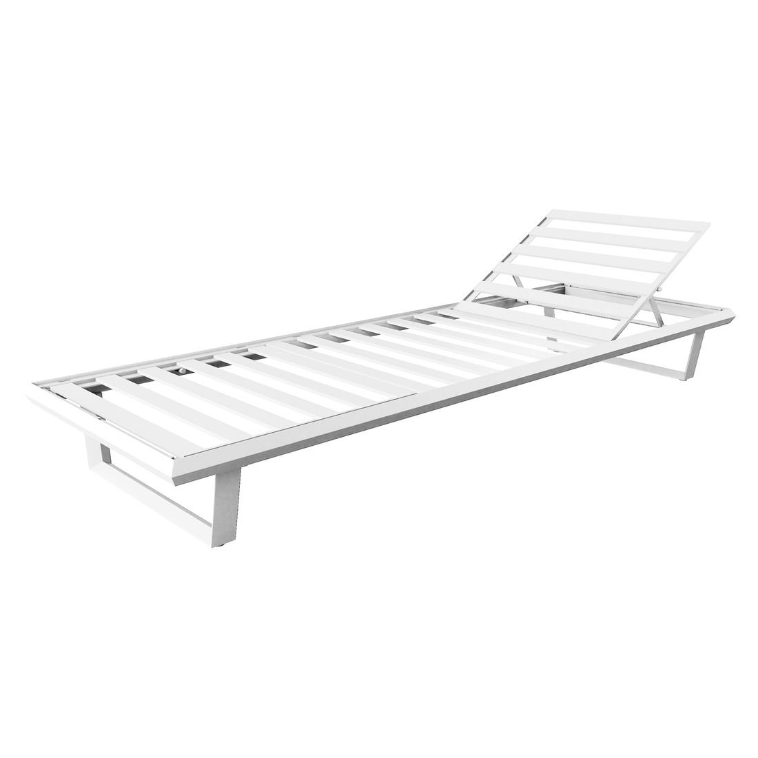 Solpuri Boom Gartenloungesofa verstellbar Aluminium/Bombay