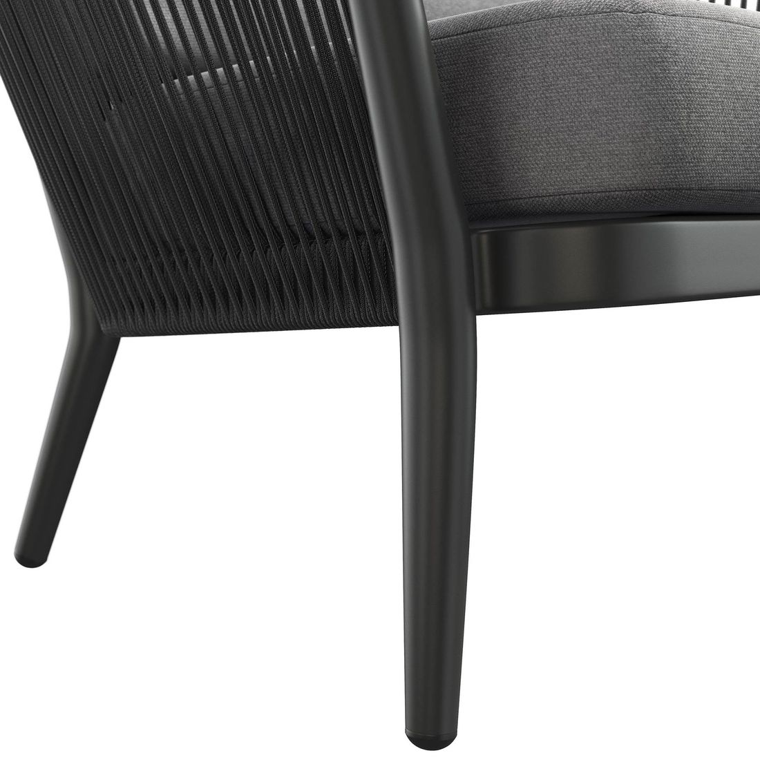 OUTLIV. Monet Loungeset inkl. Loungetisch Aluminium/Rope/Olefin
