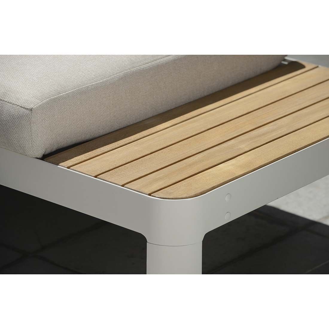 LifestyleGarden Portals Ecklounge inkl. Loungetisch Aluminium/Olefin