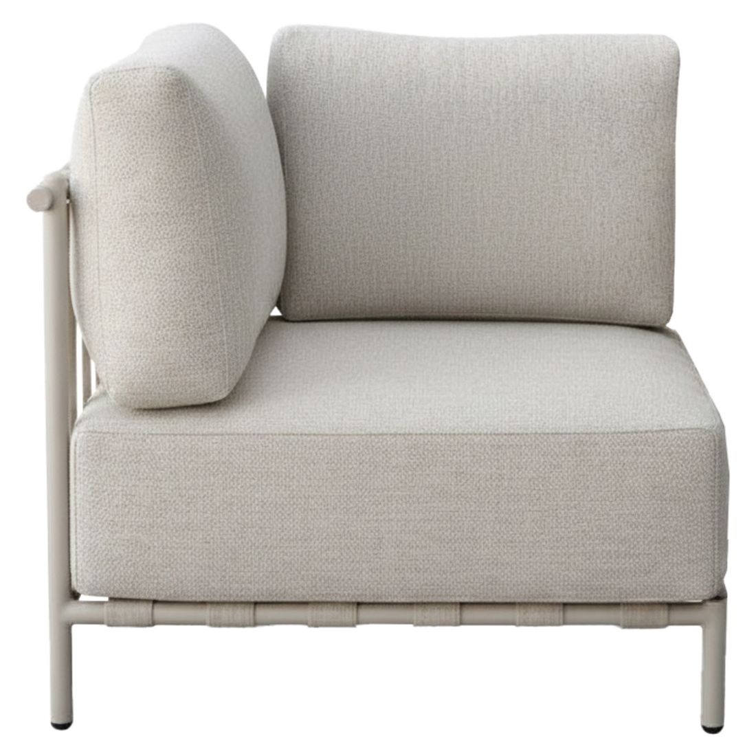 Stern Francis Ecklounge inkl. Loungetische Aluminium/Gurtbespannung/Polyacryl