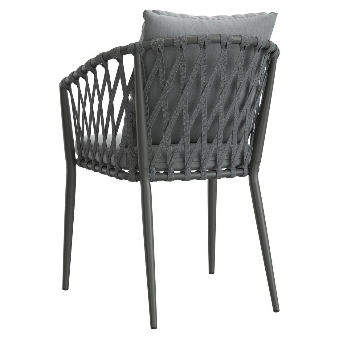 LC Garden Sunrepo Stapelsessel Aluminium mit Sitz- und Rückenkissen