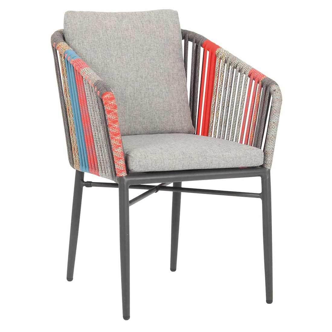 Acamp Manhattan Gartenmöbel-Set L (6 Plätze) mit OUTLIV. Tisch 220x100cm