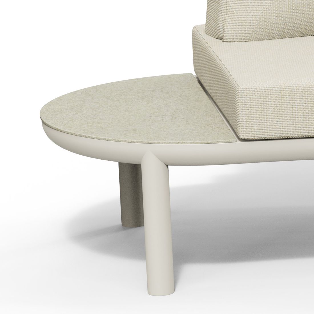 OUTLIV. Fano Gartenloungesofa Aluminium/Rope/Spun Polyester