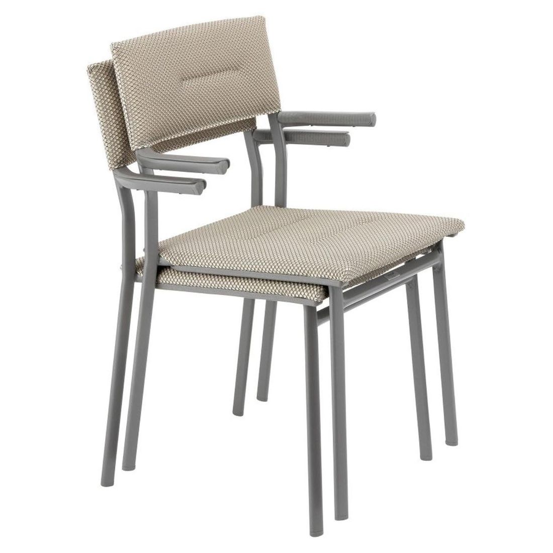 Lafuma Oron Stapelsessel Aluminium/BeComfort
