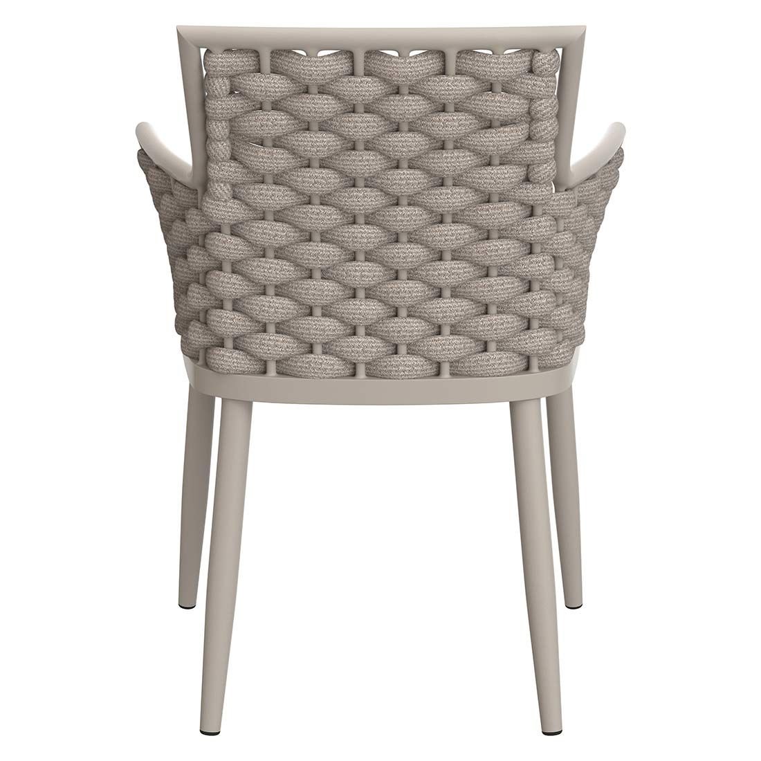 OUTLIV. Leon Diningsessel Aluminium/Rope/Olefin