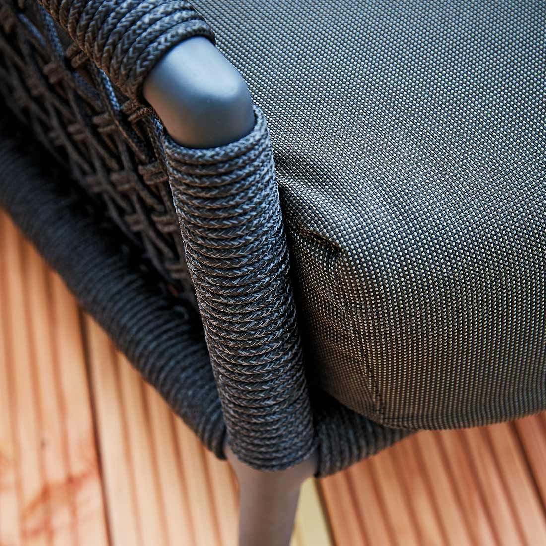 Musterring Ibiza Loungeset inkl. Loungetisch Aluminium/Rope
