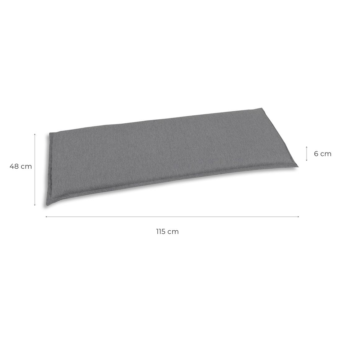 OUTLIV. 2-Sitzer Bankauflage 115x48x6cm