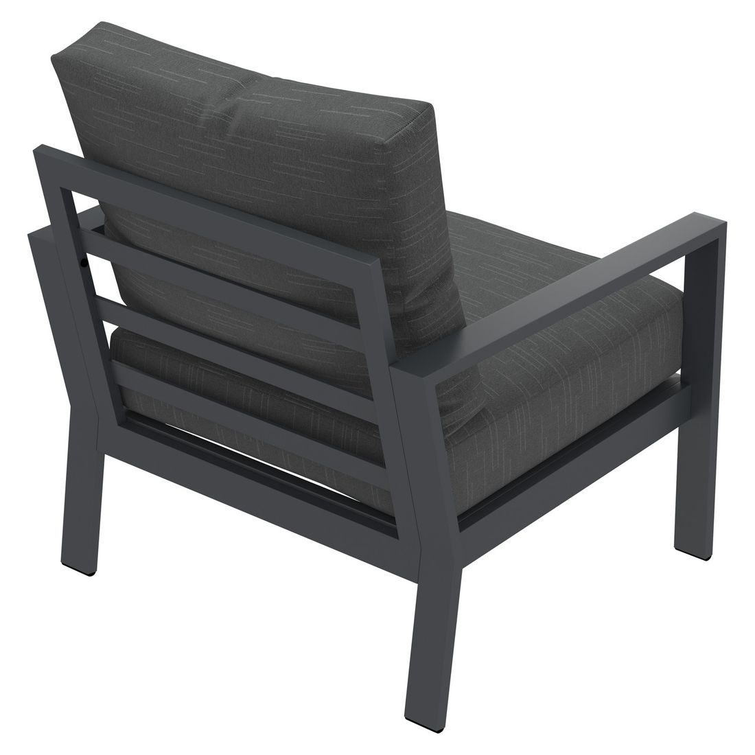 OUTLIV. Atlanta Low Dining Loungeset inkl. Lifttisch Aluminium/Olefin
