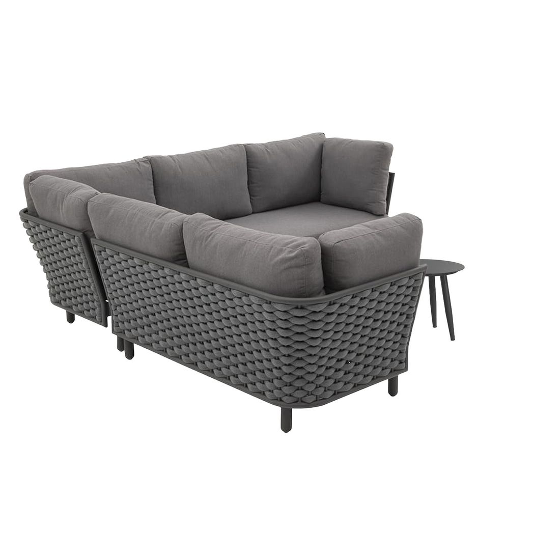 OUTLIV. Leon Ecklounge inkl. Loungetisch Aluminium/Rope/Acryl