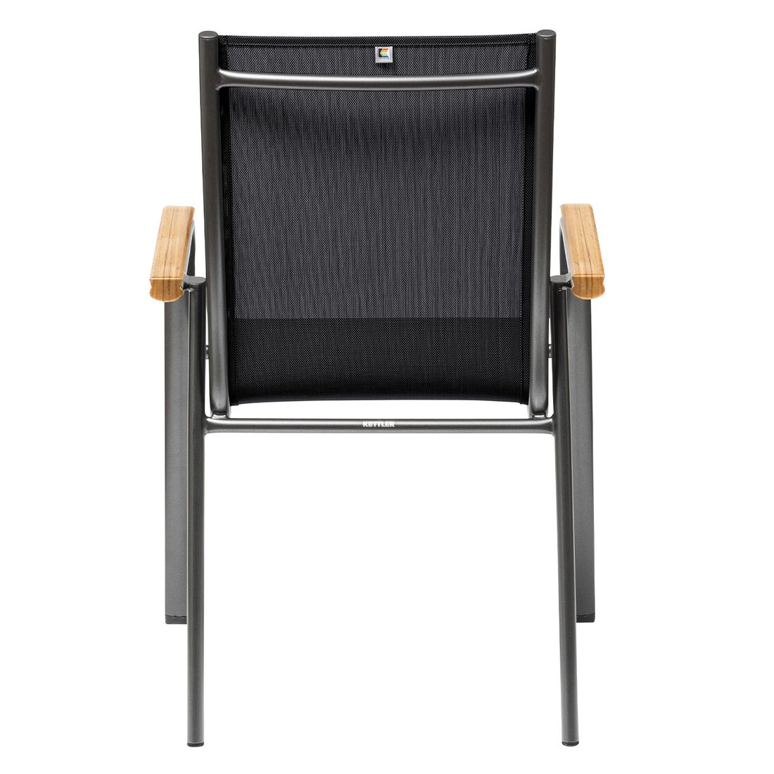 Kettler Cirrus Stapelsessel Aluminium/Outdoorgewebe