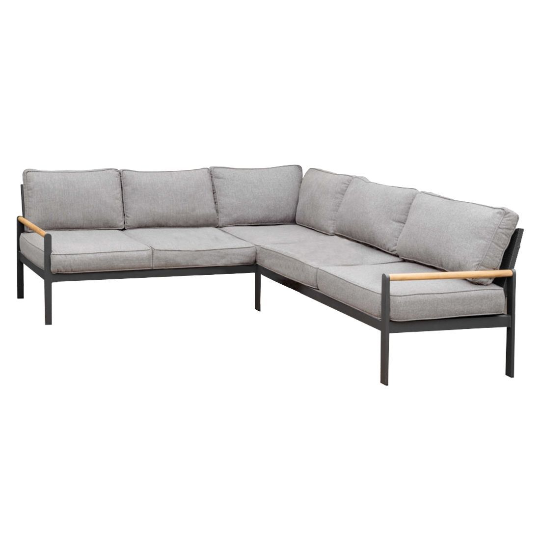 LifestyleGarden Amber Ecklounge inkl. Loungetisch Aluminium/Olefin