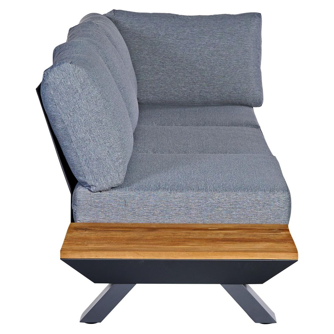 OUTLIV. Oktava Ecklounge 3-tlg. Aluminium/Olefin