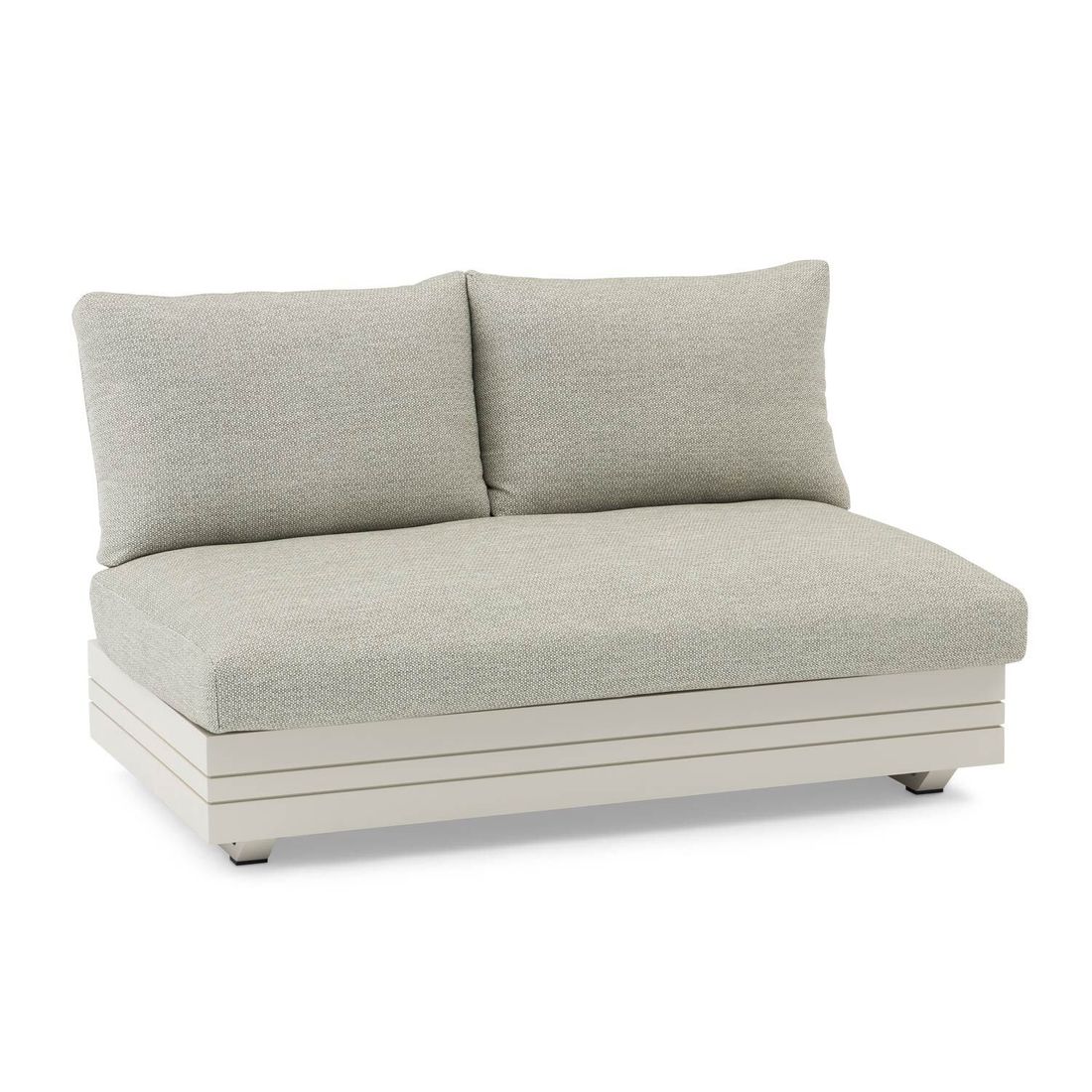 Zebra Cubo Neo Gartenloungesofa Aluminium/Sunproof