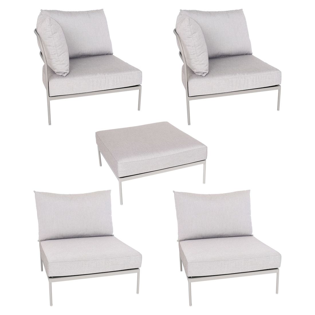 Stern Coco Ecklounge Aluminium/Sunbrella