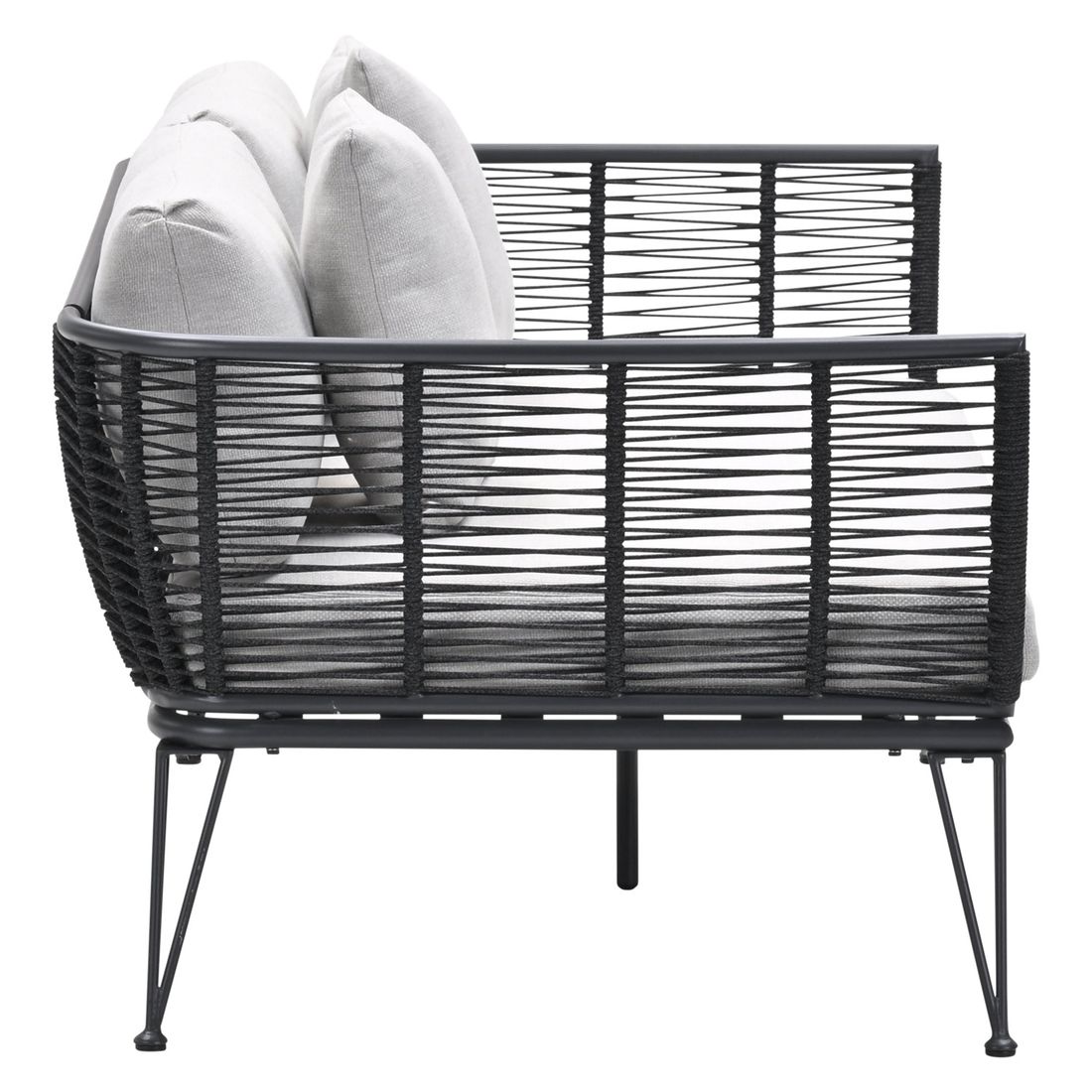 Garden Impressions Melissa Gartenloungesofa Aluminium/Rope/Polyester