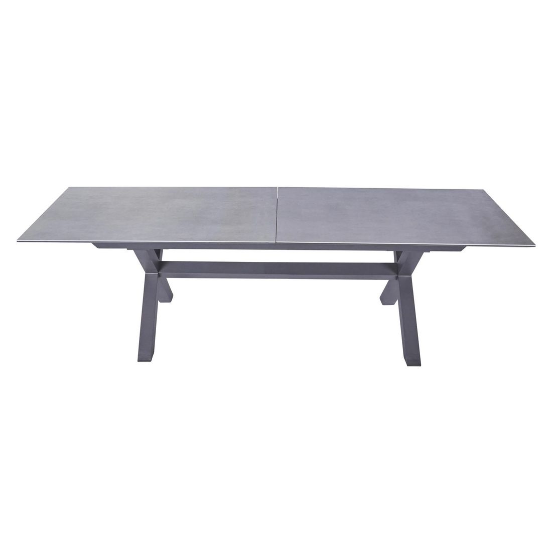 LC Garden Bondino Gartenmöbel-Set L verstellbar (6 Plätze) Tisch 200/260x100cm