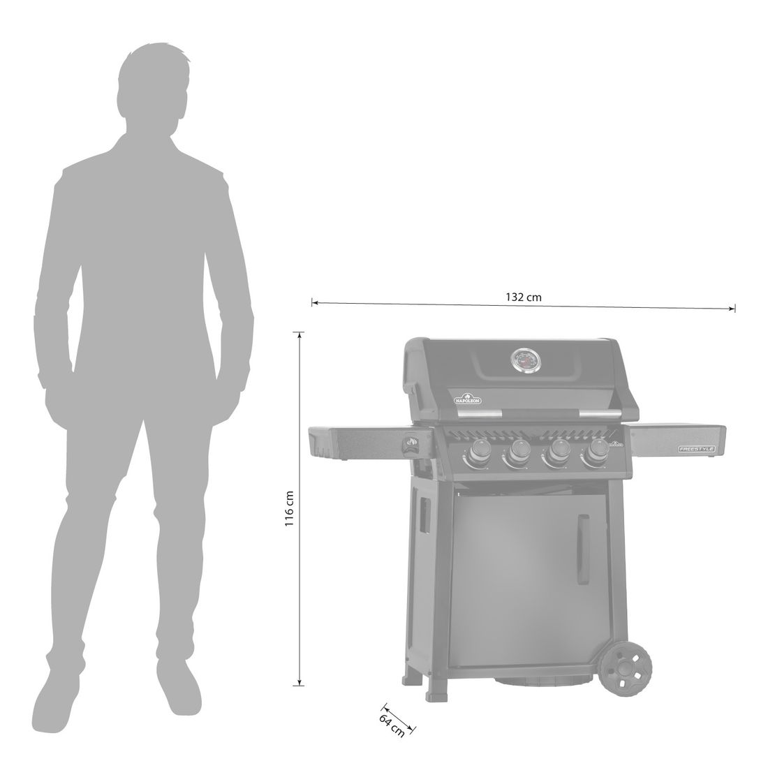 Napoleon Freestyle 425 Gasgrill F425DPK