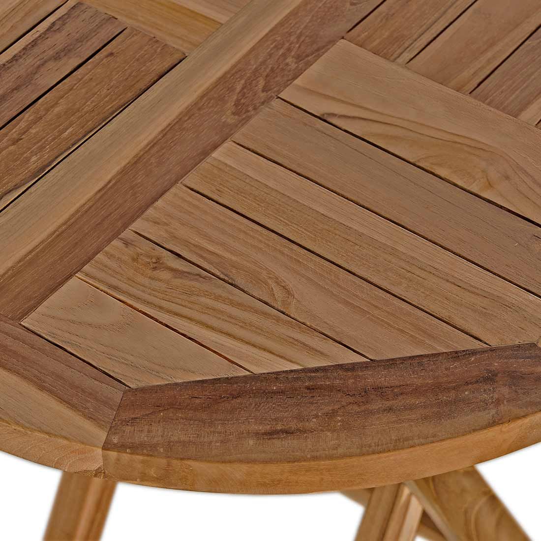 OUTLIV. Beistelltisch Ø50x50cm Teak