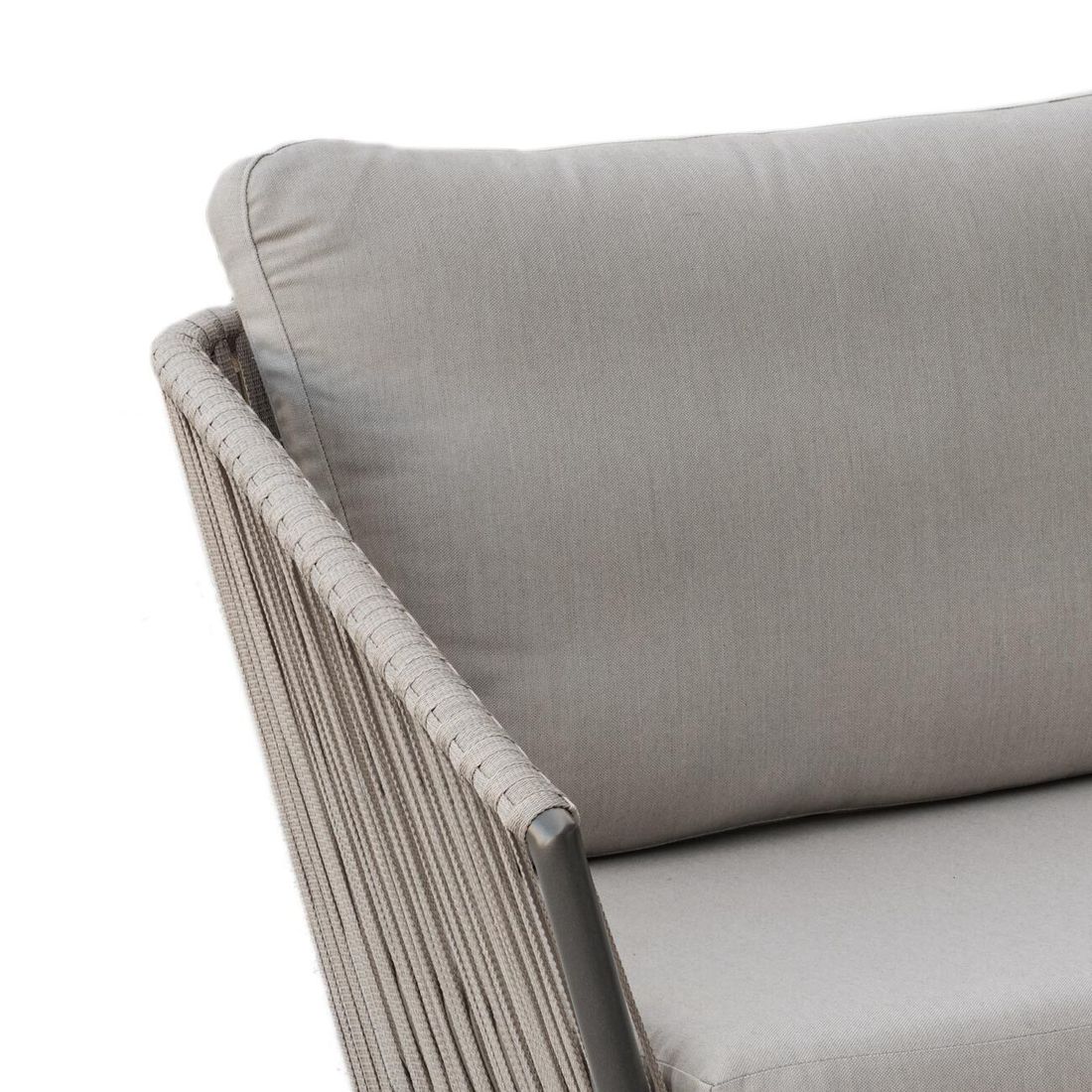 Stern Cliff Gartenloungesofa Aluminium/Rope/Polyacryl