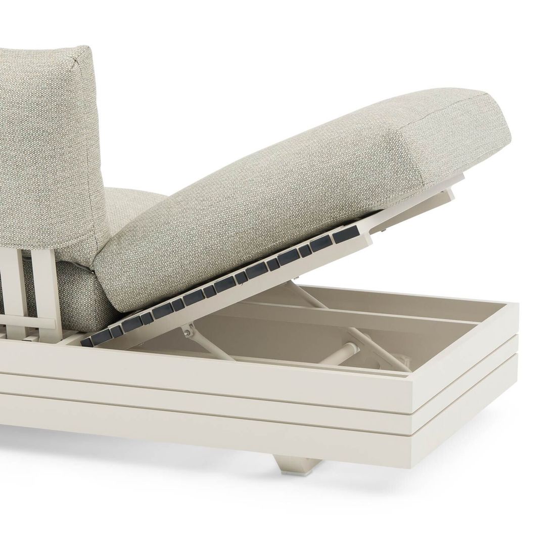 Zebra Cubo Neo Gartenloungesofa verstellbar Aluminium/Sunproof