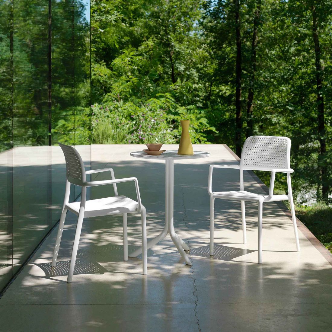 Nardi Step Gartentisch Ø60,5cm Kunststoff