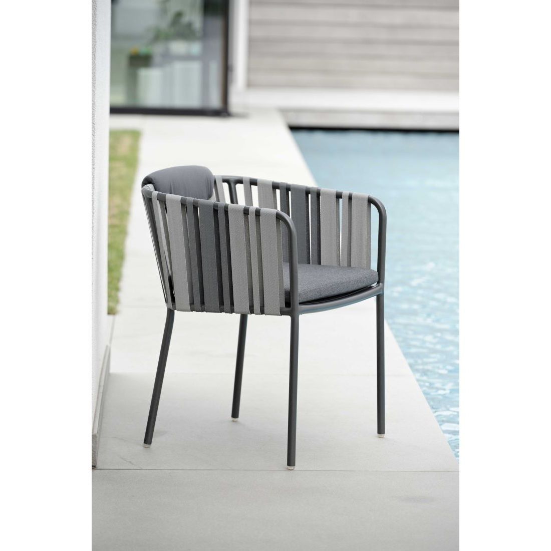 Stern Space Gartensessel Aluminium mit Sitzkissen