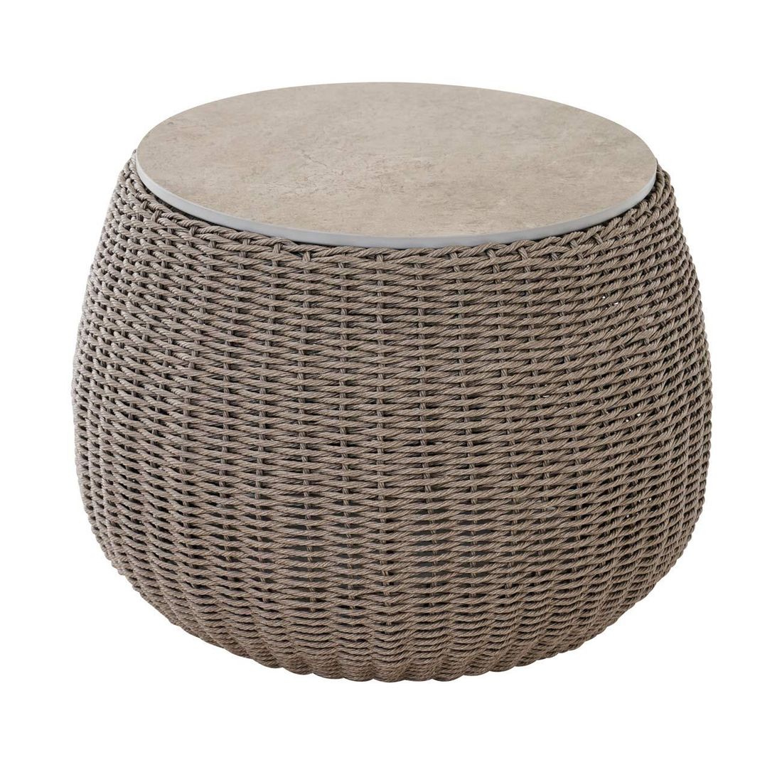 Siena Garden Liguria Loungeset inkl. Loungetisch Aluminium/Gardino-Geflecht/Polyester