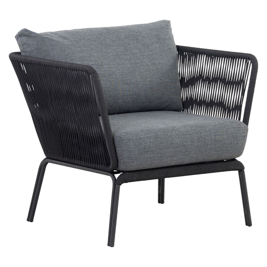 Cosmic Collection Lion Loungesessel Stahl/Rope/Olefin