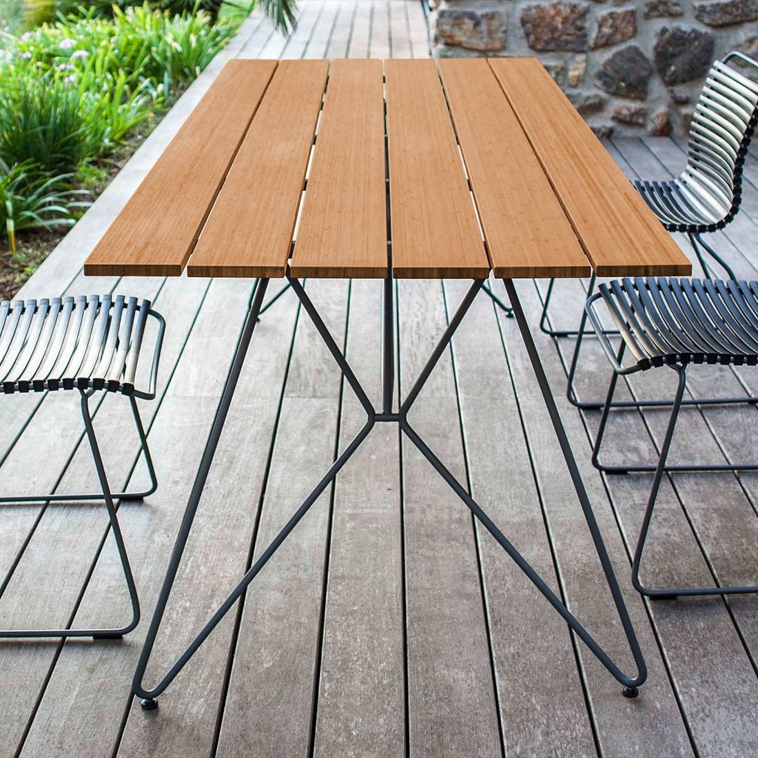 Houe Click Gartenmöbel-Set M (4 Plätze) Tisch 160x89cm
