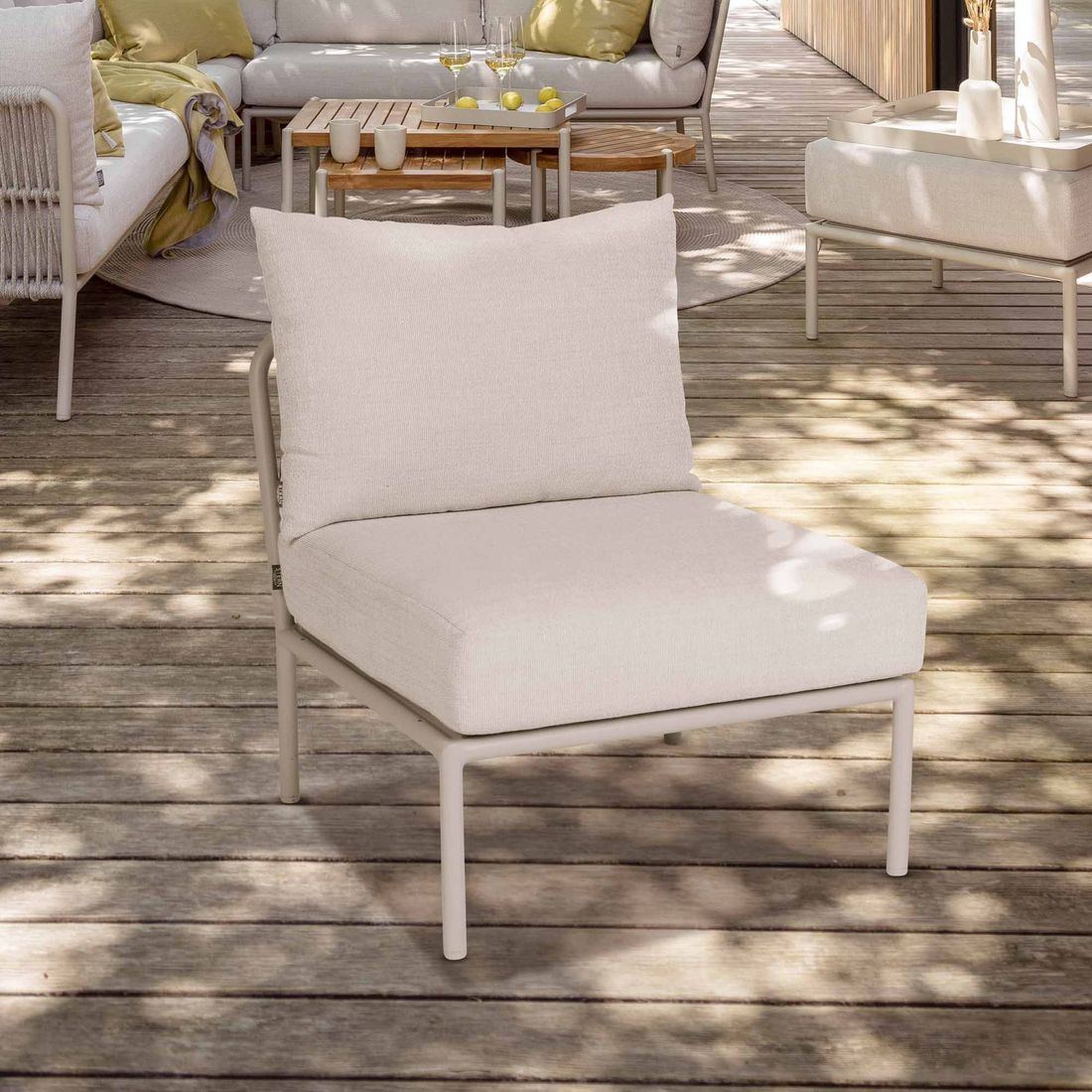 Stern Romy Mittelmodul Aluminium/Rope/Outdoorstoff