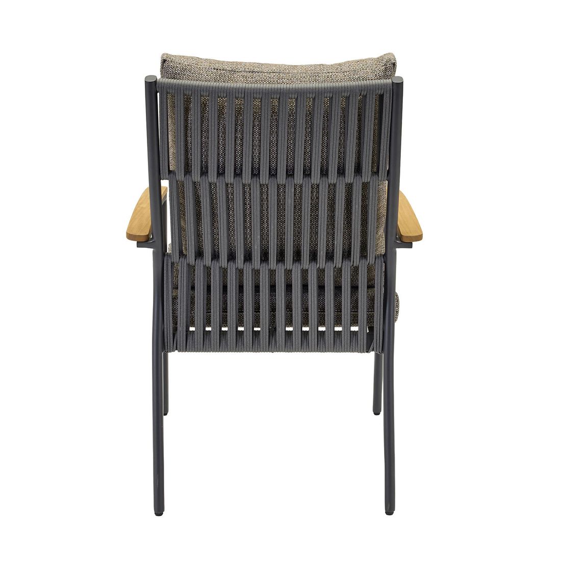 LC Garden Avento Gartensessel Aluminium/Rope mit Sitz- und Rückenkissen
