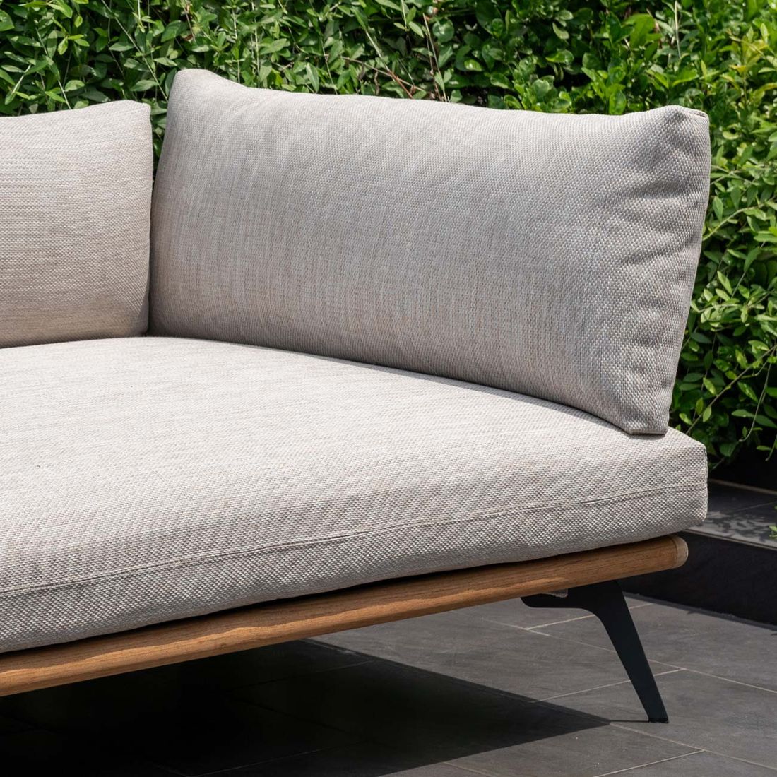 LifestyleGarden Pearl Daybed Aluminium/Teak/Olefin