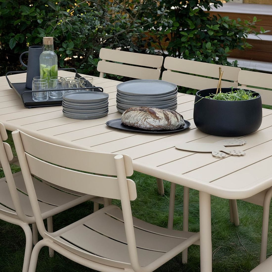 Fermob Luxembourg Gartentisch 165x100cm Aluminium