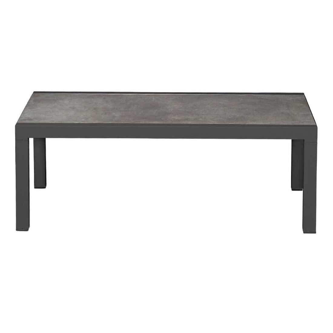 Siena Garden Belia Loungetisch 120x70 cm Aluminium/Keramik