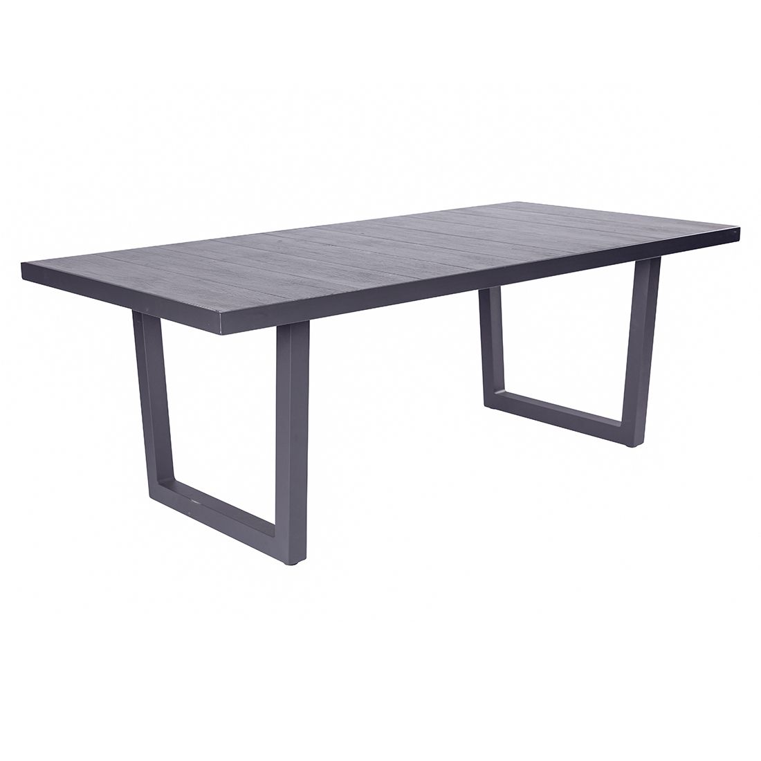 LC Garden Keramo Gartenmöbel-Set M verstellbar (5 Plätze) Tisch 200x100cm