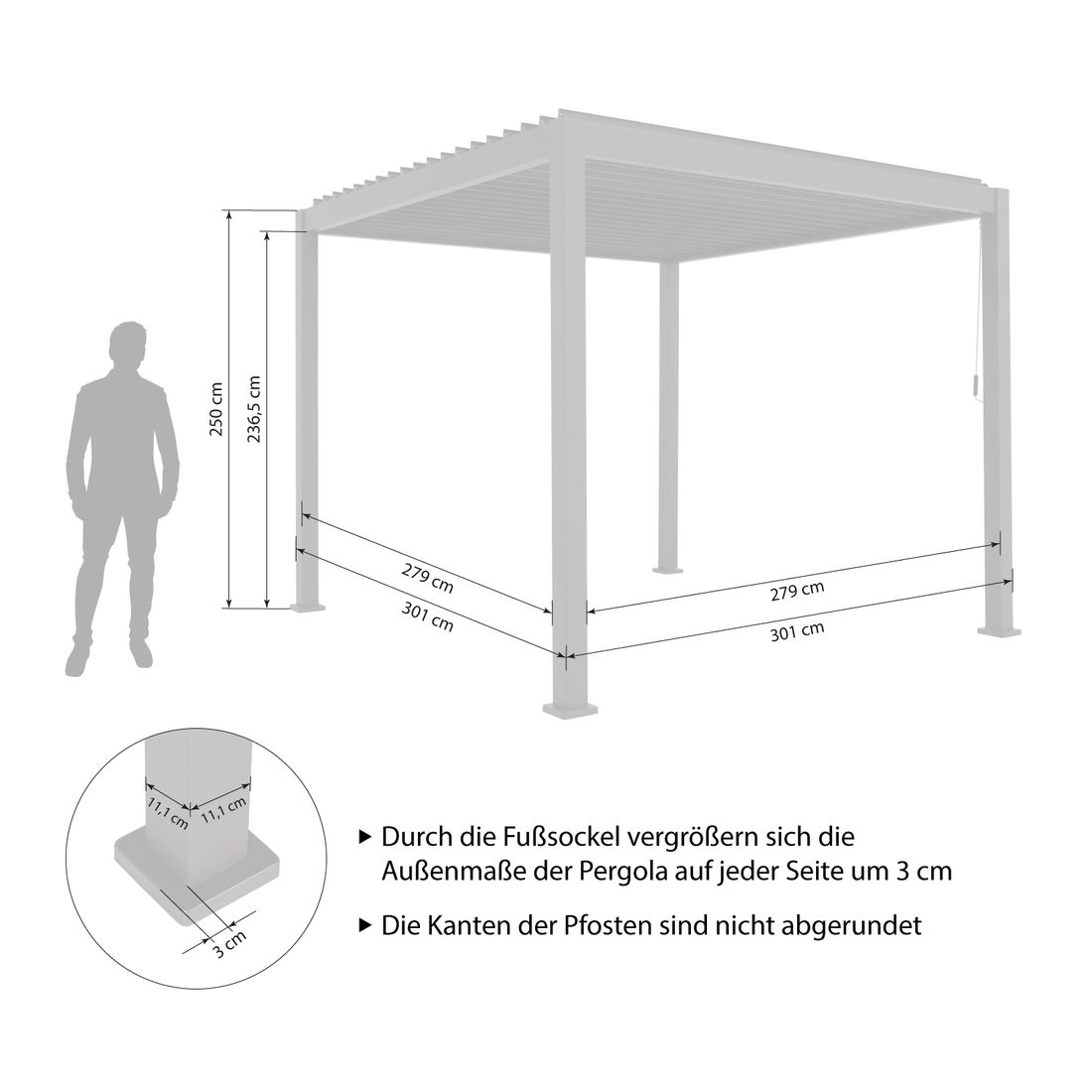 Mirador Classic Gartenpergola