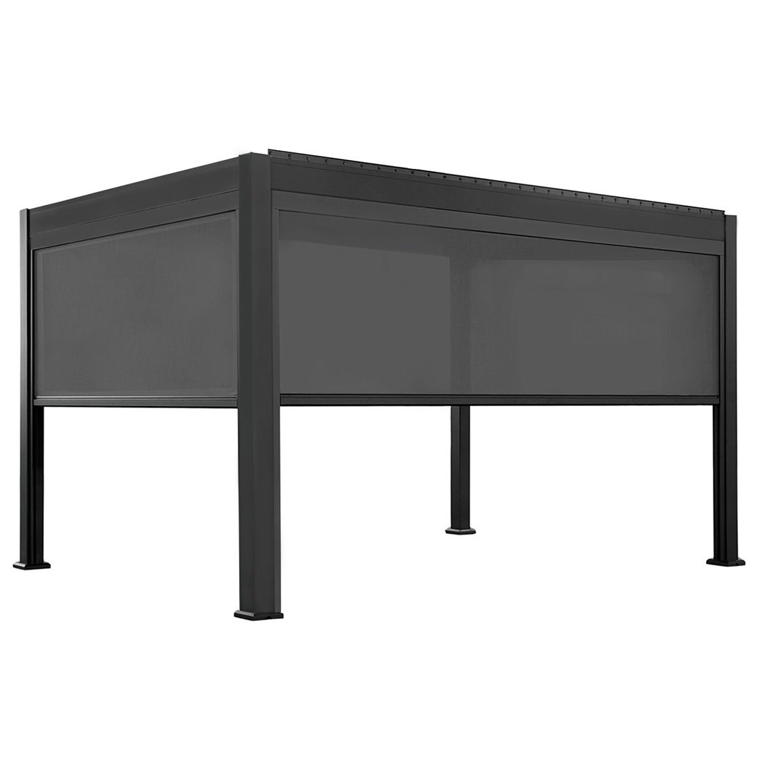 OUTLIV. Bio Santorini Seitenteil für Gartenpergola 300cm Aluminium