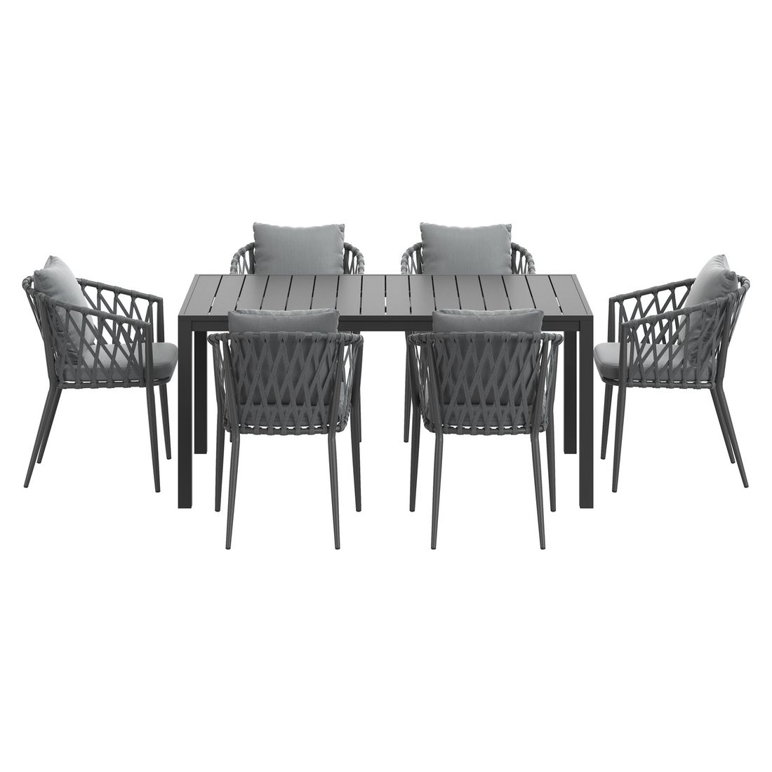 LC Garden Sunrepo Gartenmöbel-Set L (6 Plätze) mit OUTLIV. Tisch 155x90cm