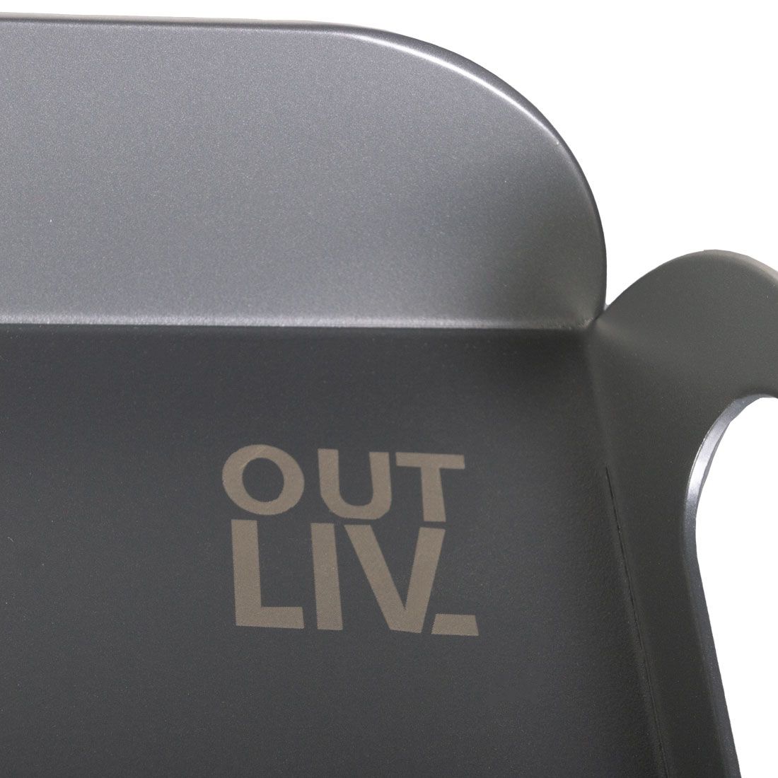 OUTLIV. Tablett 40x20x4,5cm Aluminium